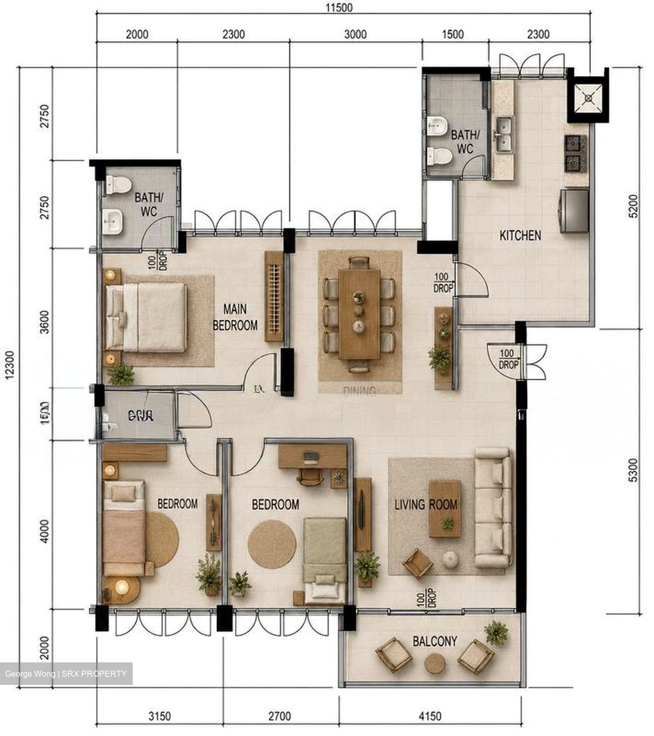 Blk 165 Woodlands Street 13 (Woodlands), HDB 5 Rooms #563943621